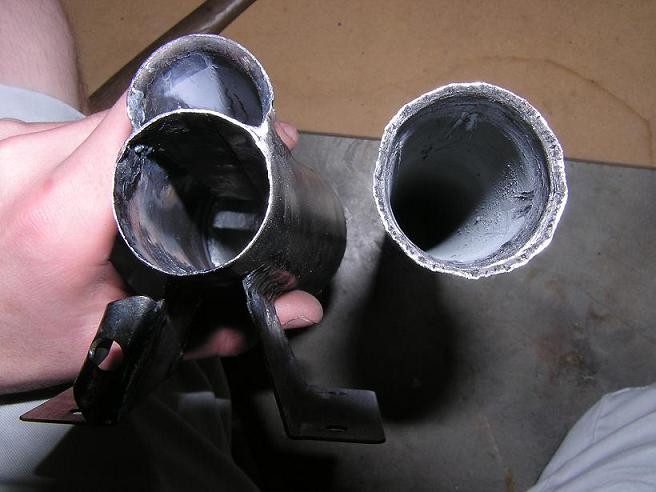 aligning the exhaust tube with slight flare 1.JPG