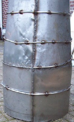 Some crude tailpipe reinorcements