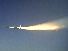 The successful second attempt to launch the X-43A